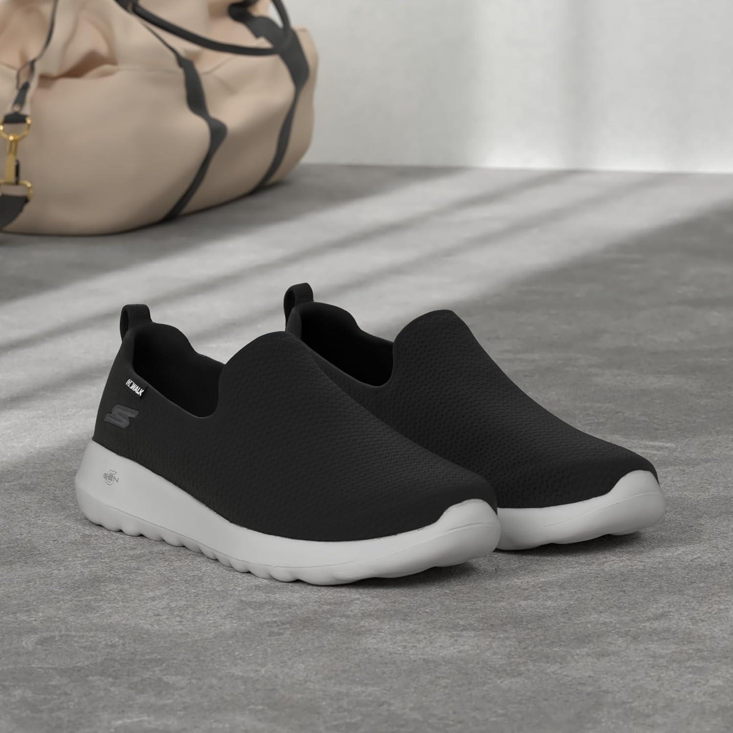 imageSkechers Mens Go Walk Max ShoesBlackWhite