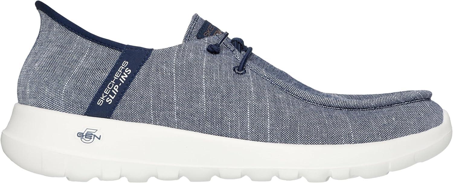 imageSkechers Mens Go Walk Max with Ease Hands Free SlipinsNavy