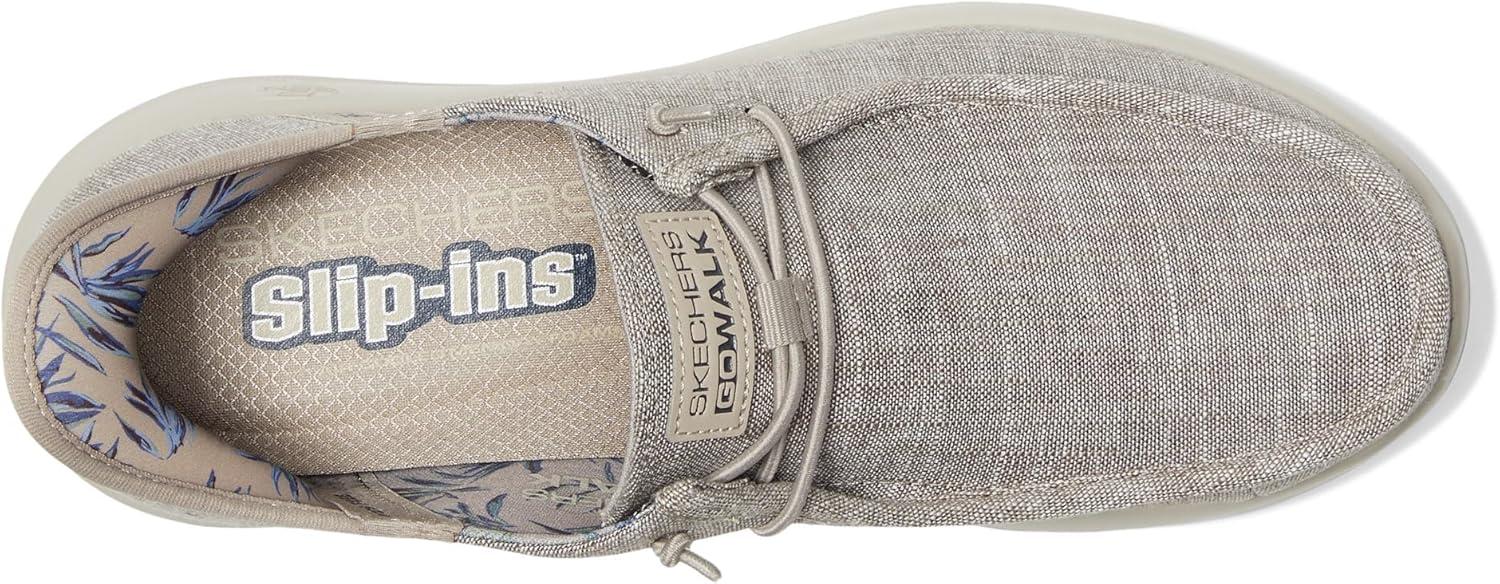 imageSkechers Mens Go Walk Max with Ease Hands Free SlipinsTaupe