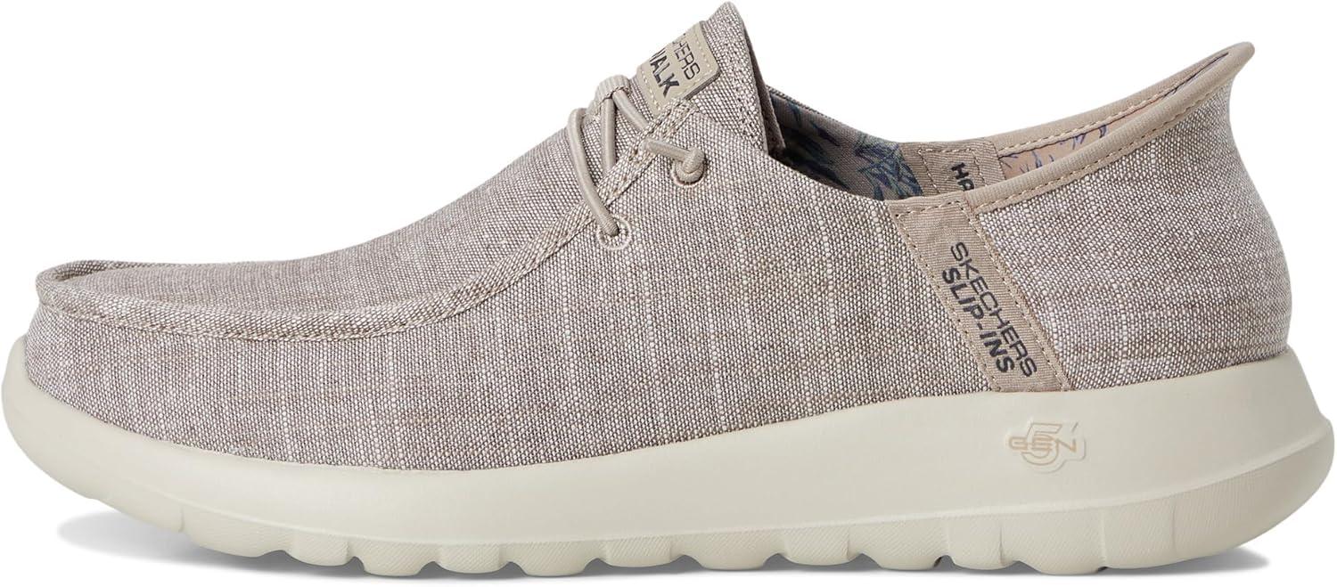 imageSkechers Mens Go Walk Max with Ease Hands Free SlipinsTaupe