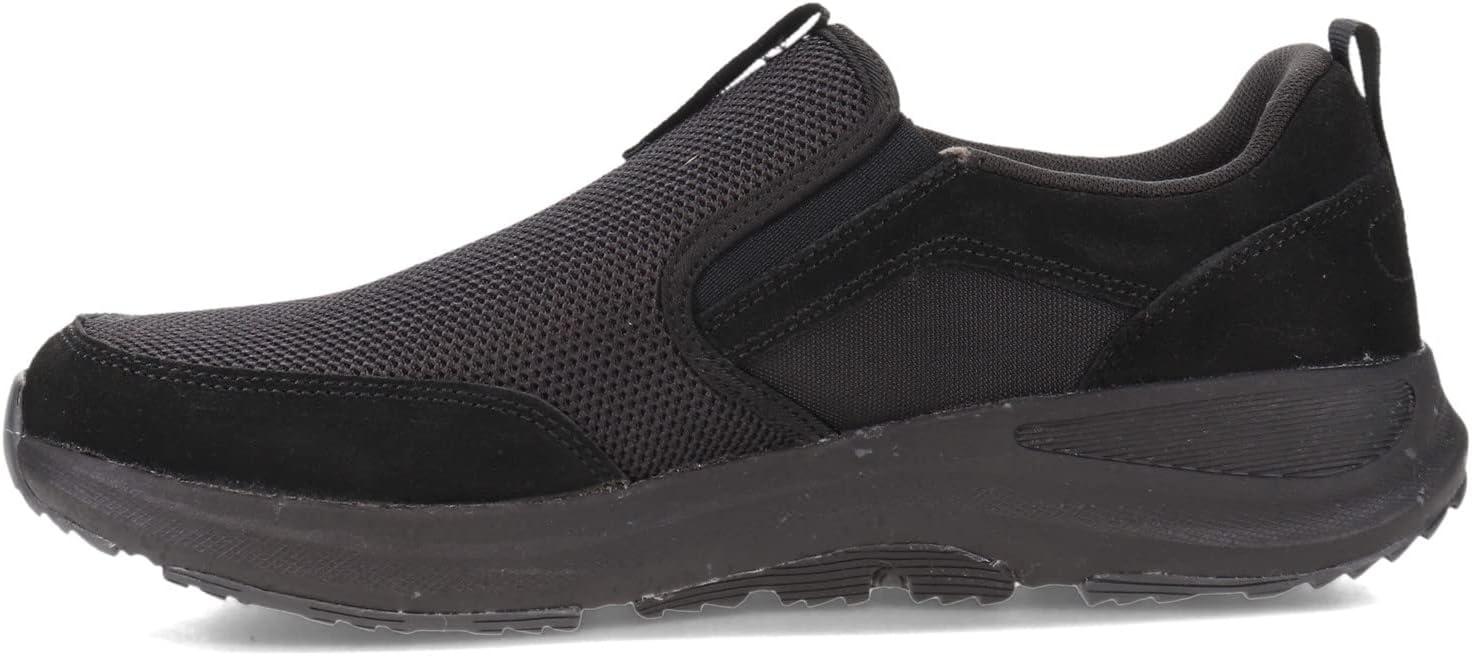 imageSkechers Mens Go Walk Outdoor Athletic Slipon Trail Hiking Shoes with Air Cooled Memory FoamBlack