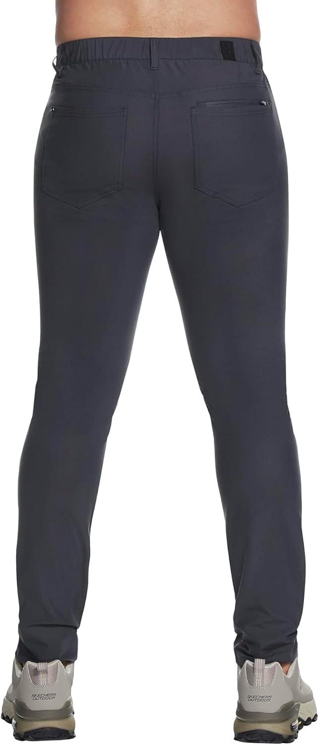 imageSkechers Mens Go Walk Premium 5 Pocket PantAsphalt