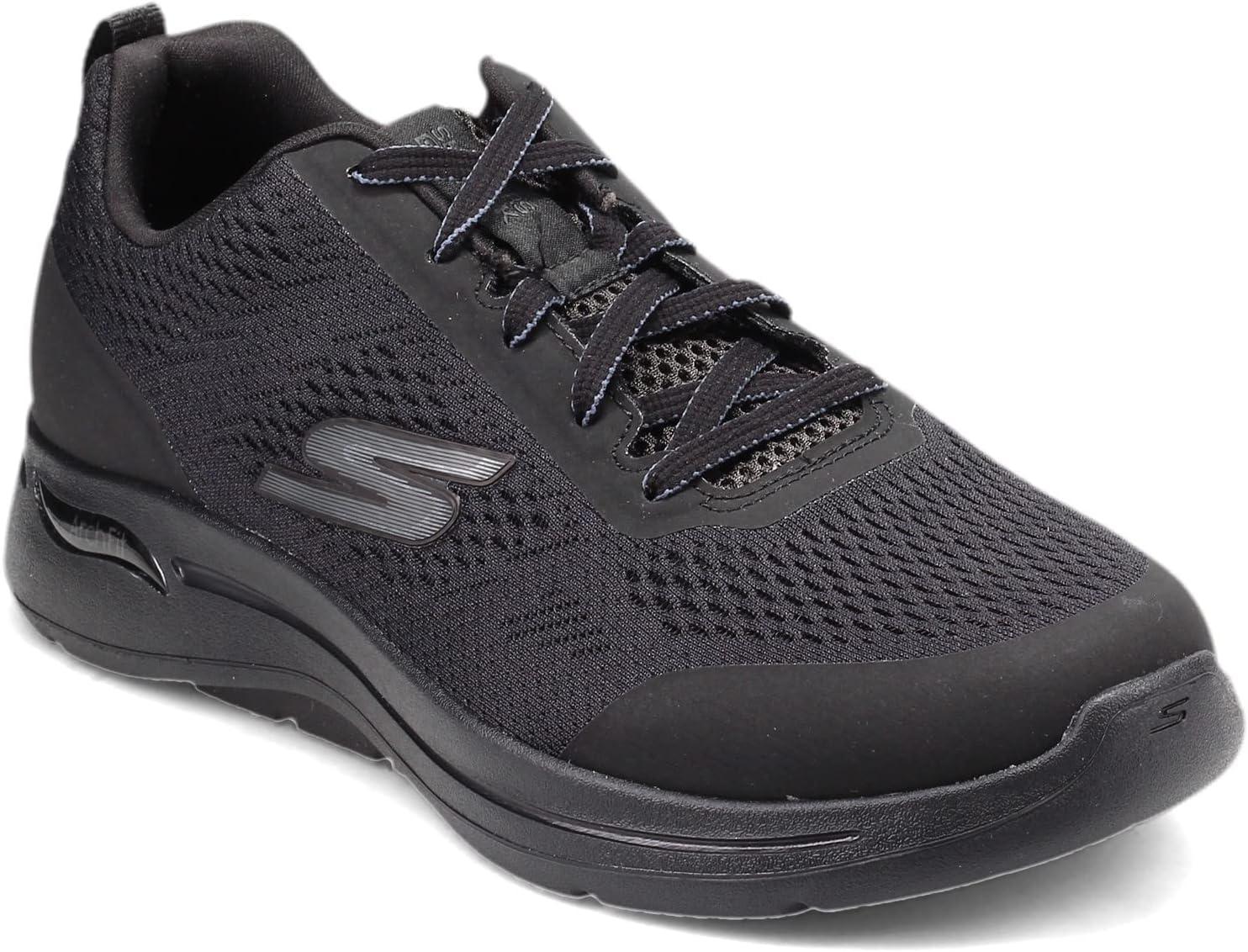imageSkechers Mens Gowalk Arch FitAthletic Workout Walking Shoe with Air Cooled FoamSneakerBlack