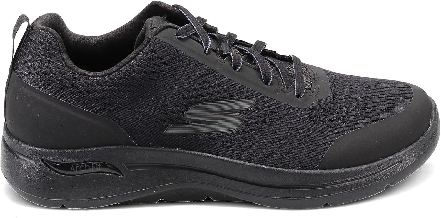 imageSkechers Mens Gowalk Arch FitAthletic Workout Walking Shoe with Air Cooled FoamSneakerBlack
