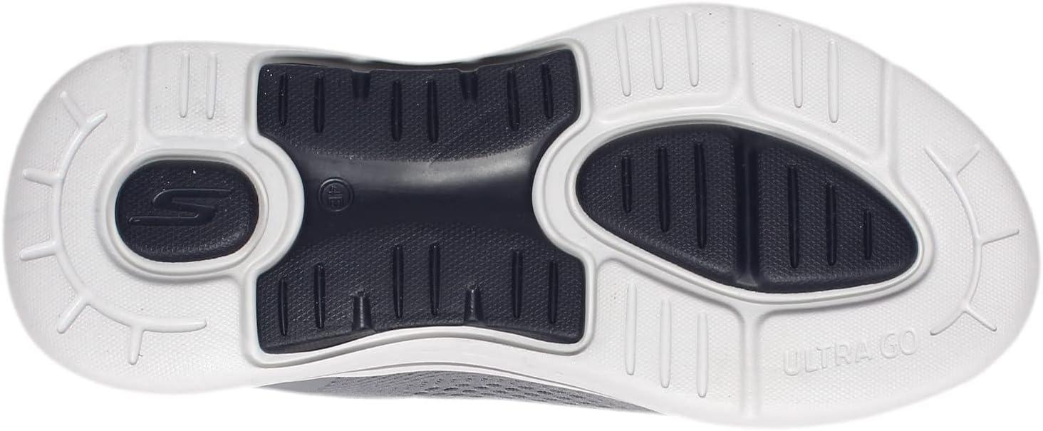 imageSkechers Mens Gowalk Arch FitAthletic Workout Walking Shoe with Air Cooled FoamSneakerGreyNavy