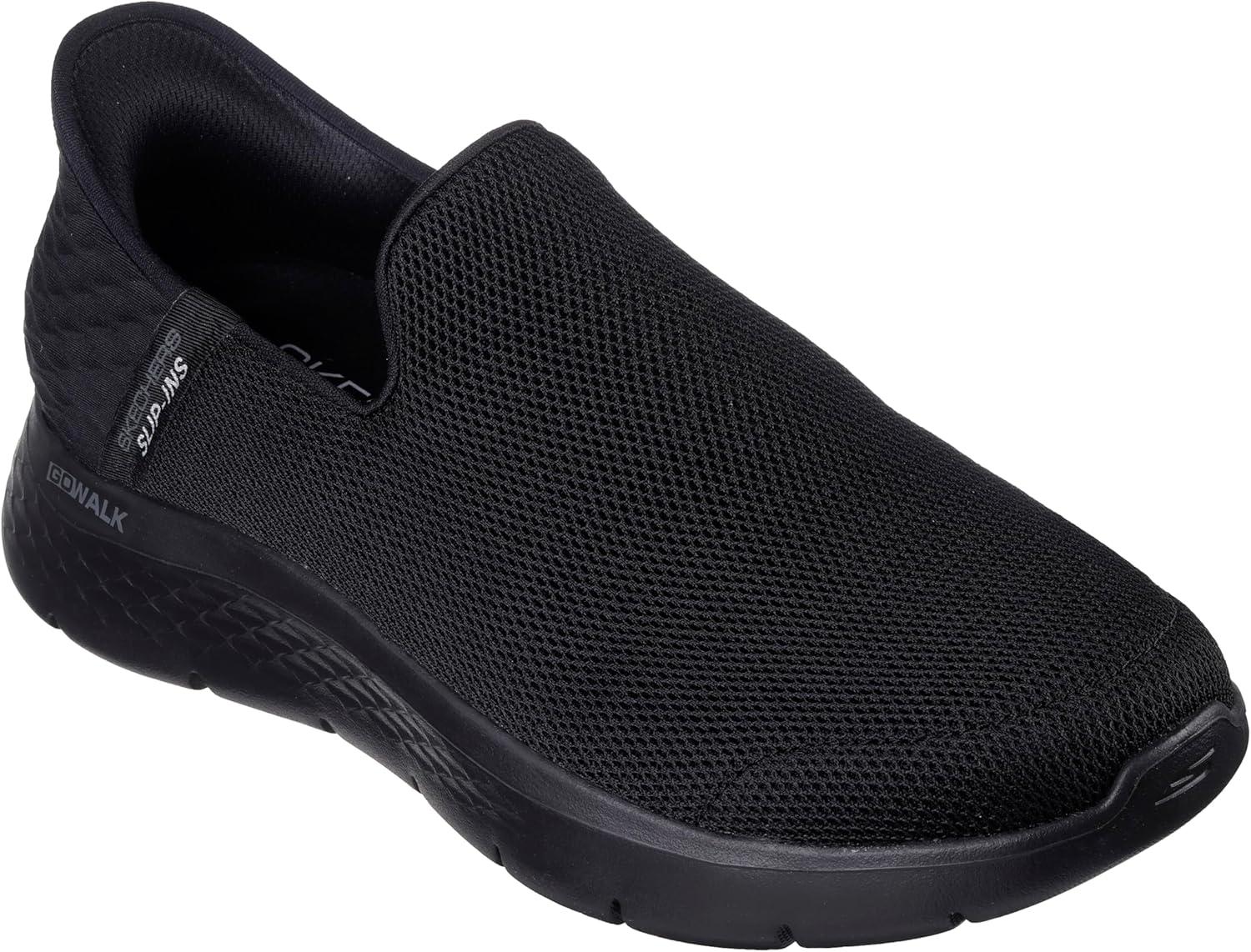 imageSkechers Mens Gowalk Flex Hands Free Slipins Walking ShoesBlackBlack