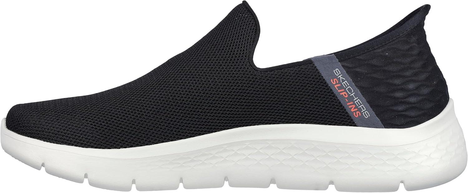 imageSkechers Mens Gowalk Flex Hands Free Slipins Walking ShoesBlackGrey