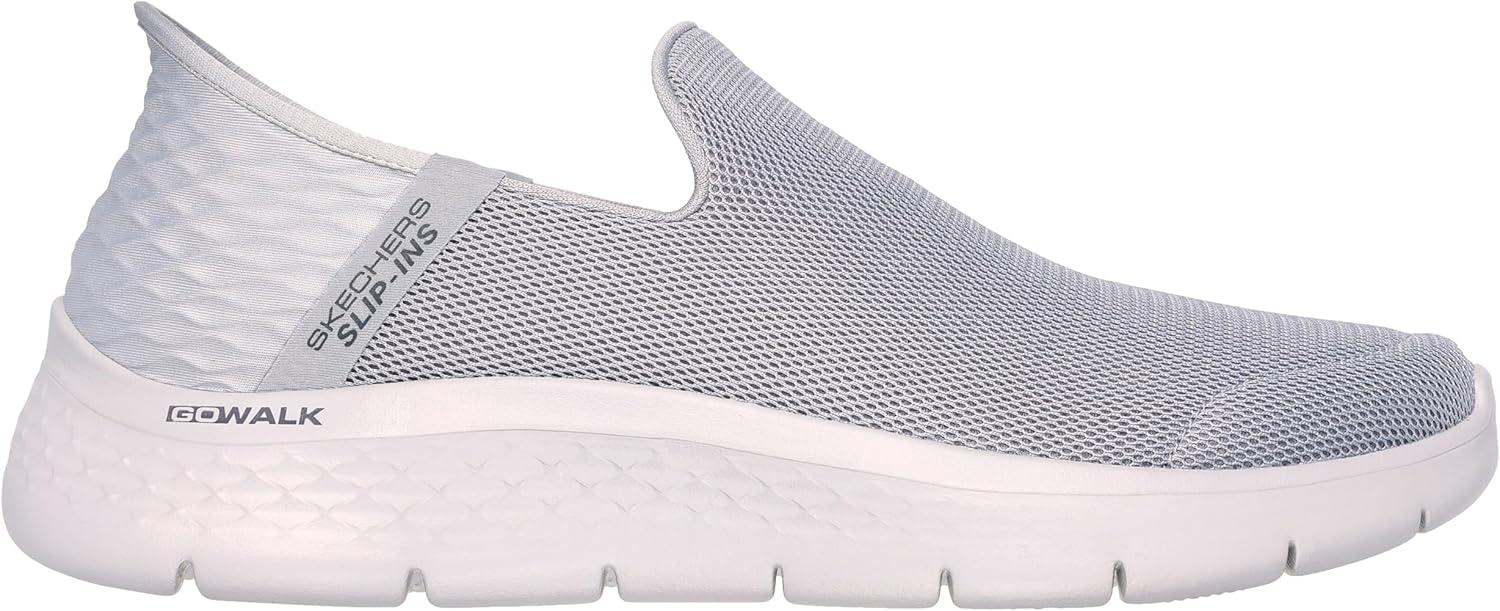 imageSkechers Mens Gowalk Flex Hands Free Slipins Walking ShoesLight Gray