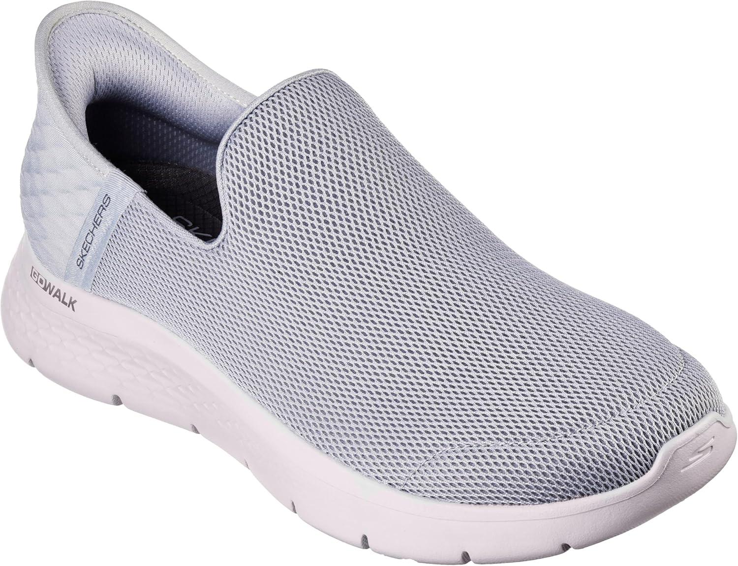 imageSkechers Mens Gowalk Flex Hands Free Slipins Walking ShoesLight Gray