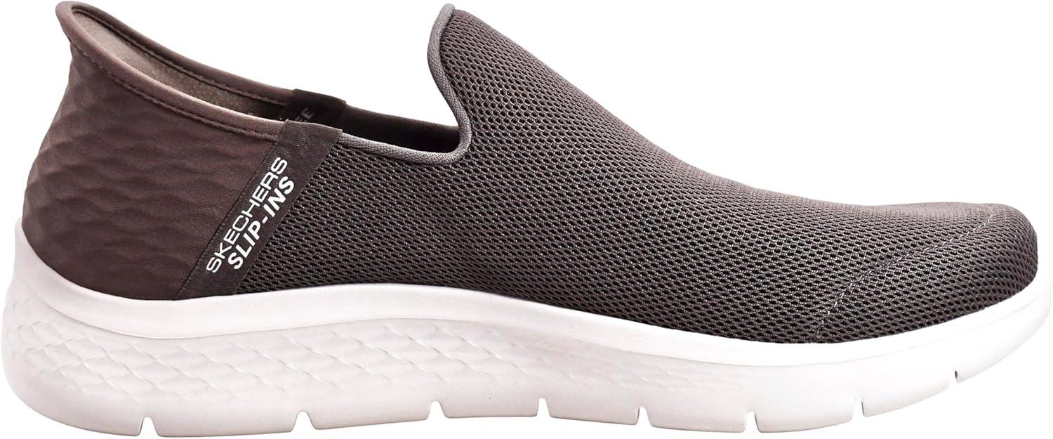 imageSkechers Mens Gowalk Flex Hands Free Slipins Walking ShoesTaupeNatural