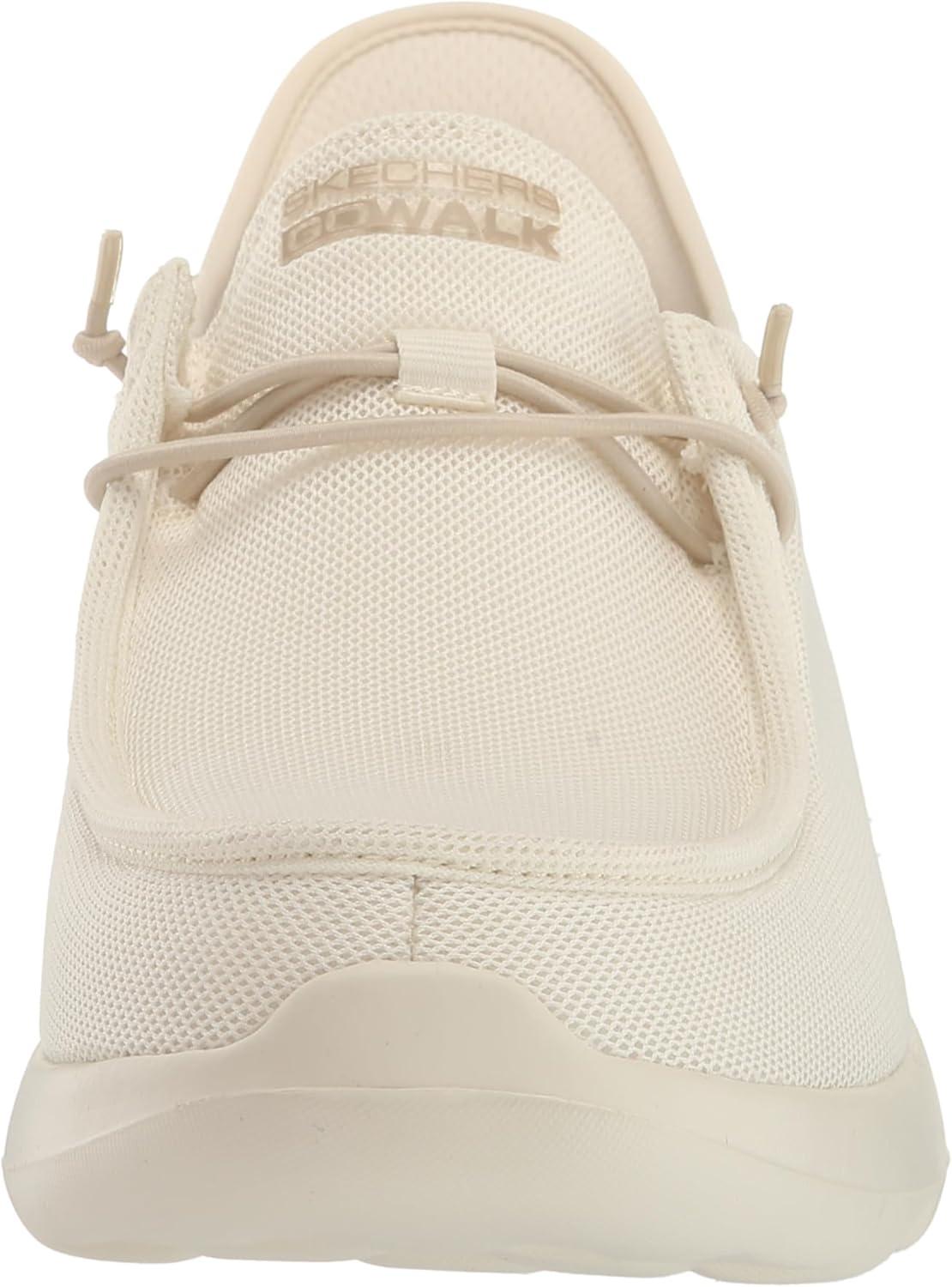 imageSkechers Mens Gowalk Max Slipins Athletic Slipon Casual Walking Shoes AirCooled Memory FoamOffwhite