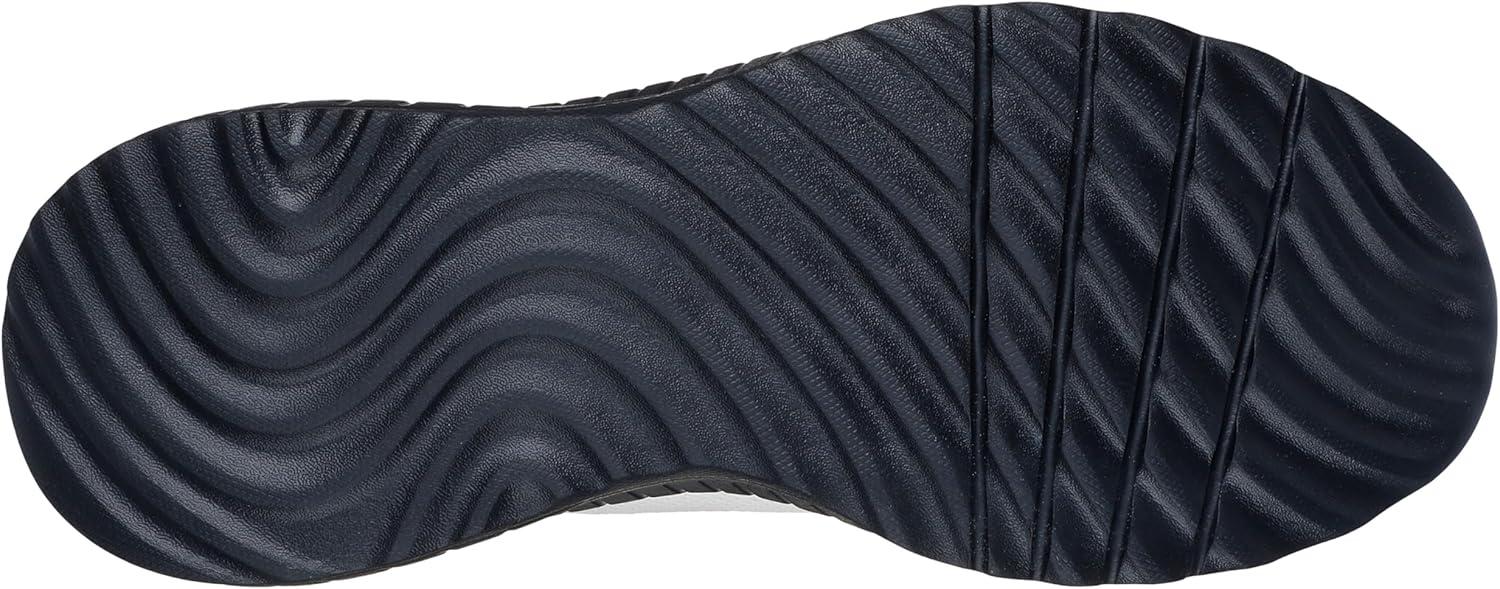 imageSkechers Mens Hands Free Slipins Bobs Squad Chaos Solid TourBlack White