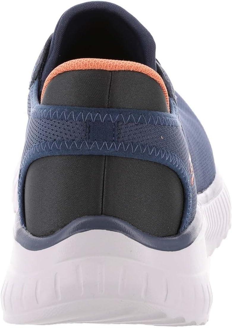 imageSkechers Mens Hands Free Slipins Bobs Squad Chaos Solid TourNavy Multi