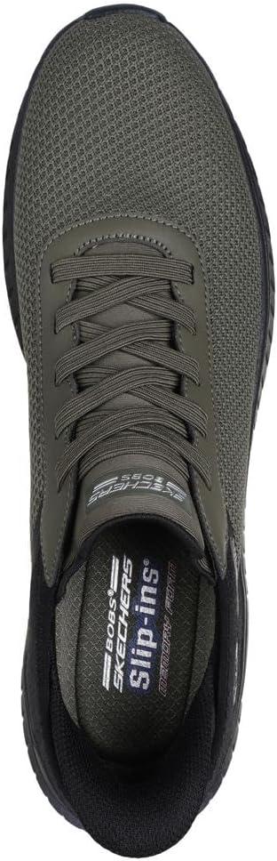 imageSkechers Mens Hands Free Slipins Bobs Squad Chaos Solid TourOlive