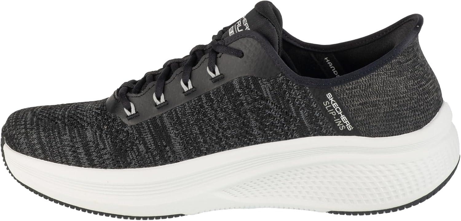 imageSkechers Mens Hands Free Slipins Go Run Elevate 20 Steady MotionBlackWhite