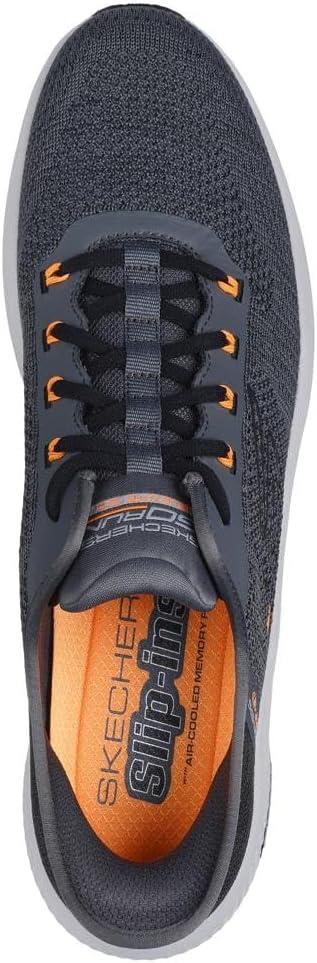 imageSkechers Mens Hands Free Slipins Go Run Elevate 20 Steady MotionCharcoal