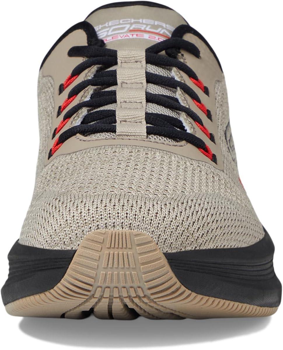 imageSkechers Mens Hands Free Slipins Go Run Elevate 20 Steady MotionTaupeBlack