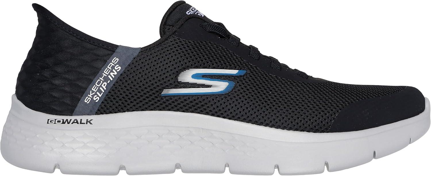 imageSkechers Mens Hands Free Slipins Go Walk FlexHands Up SneakerSneakerBlackGrey