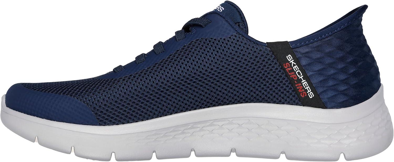 imageSkechers Mens Hands Free Slipins Go Walk FlexHands Up SneakerSneakerNavy
