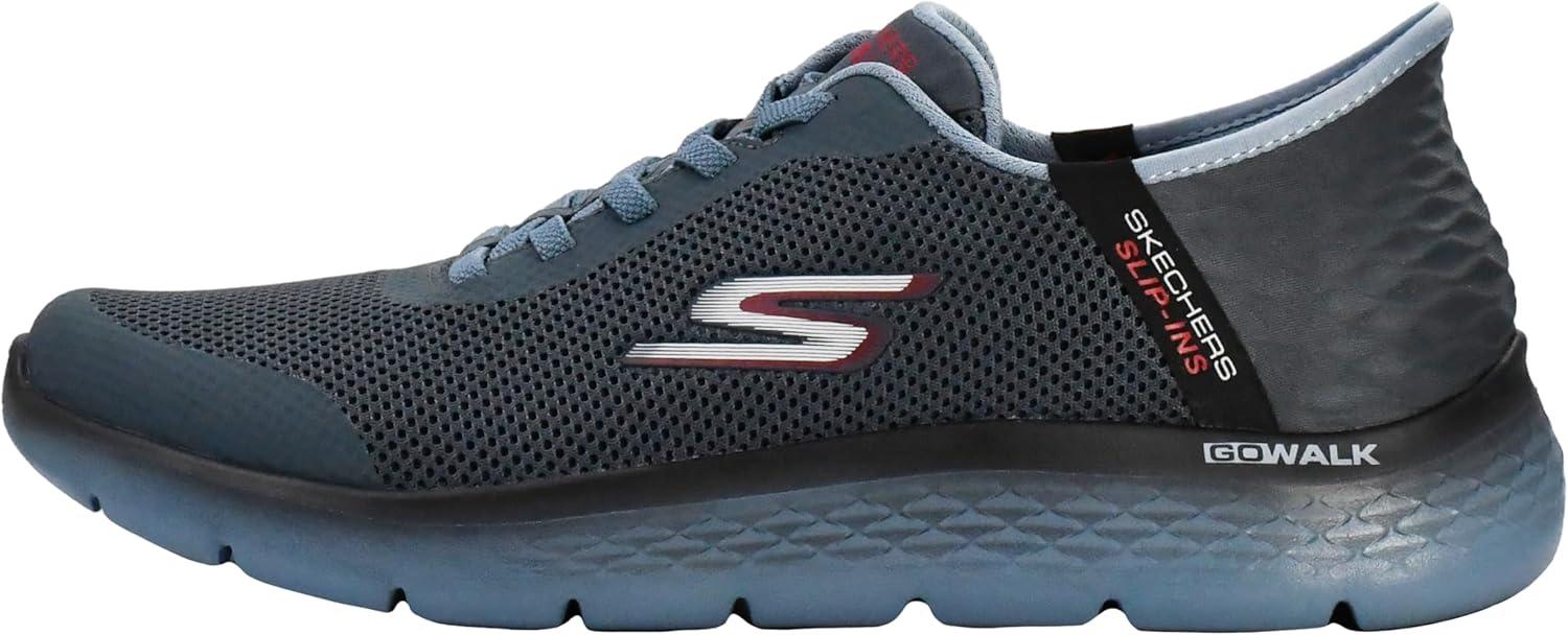 imageSkechers Mens Hands Free Slipins Go Walk FlexHands Up SneakerSneakerSlate