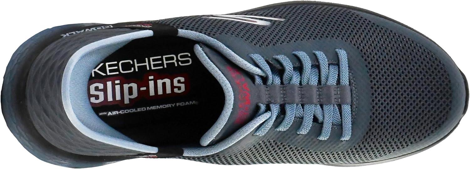 imageSkechers Mens Hands Free Slipins Go Walk FlexHands Up SneakerSneakerSlate