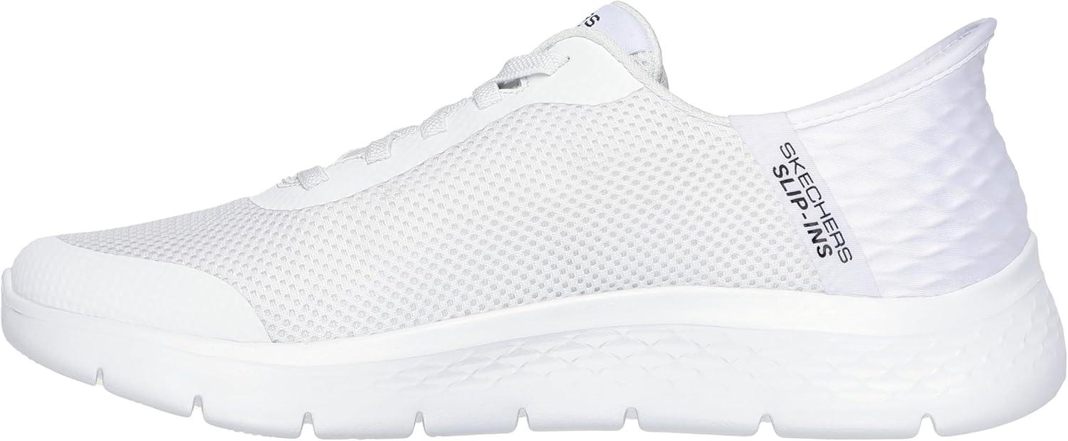 imageSkechers Mens Hands Free Slipins Go Walk FlexHands Up SneakerSneakerWhite