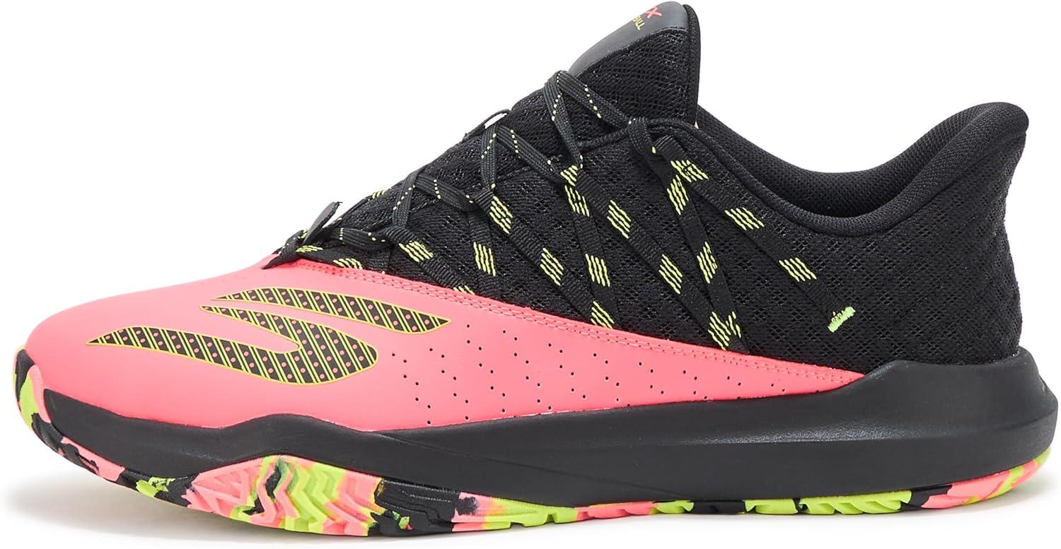 imageSkechers Mens HandsFree Slipins Viper Court Rally TrainersCoralMulti