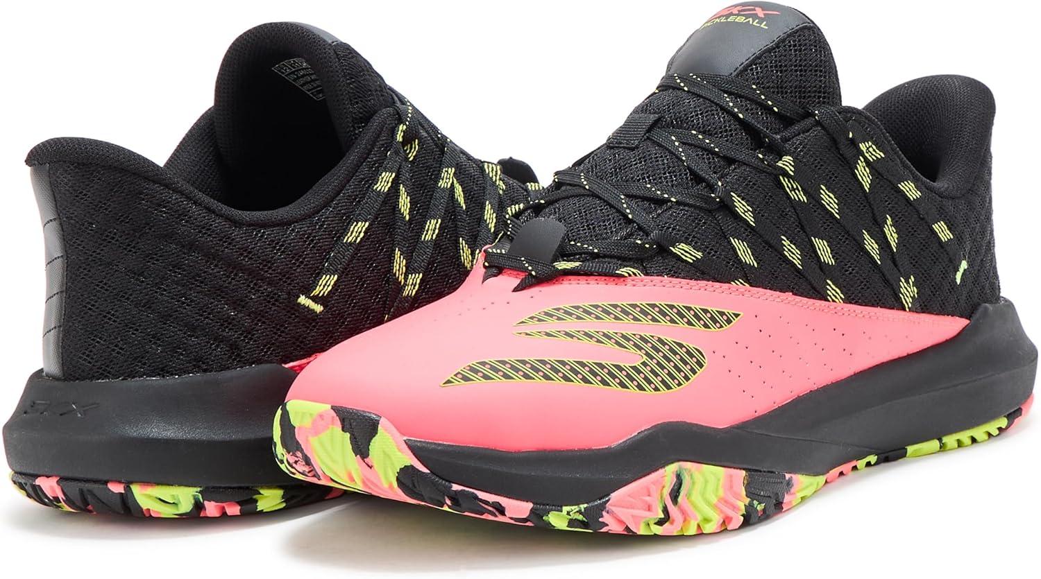 imageSkechers Mens HandsFree Slipins Viper Court Rally TrainersCoralMulti