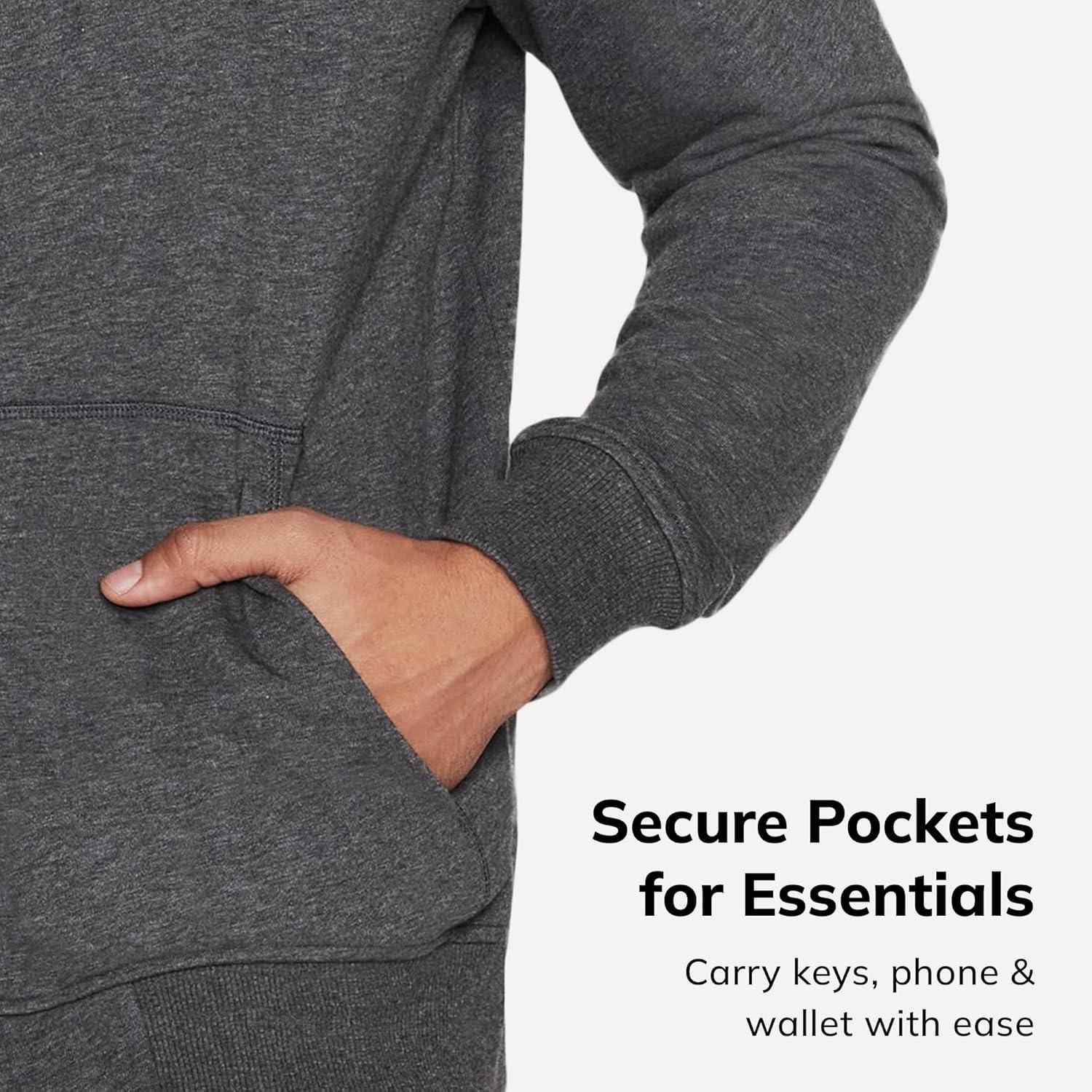 imageSkechers Mens Hoodless Hoodie GO WALK Everywhere Full Zip Mock Neck JacketHeather Charcoal