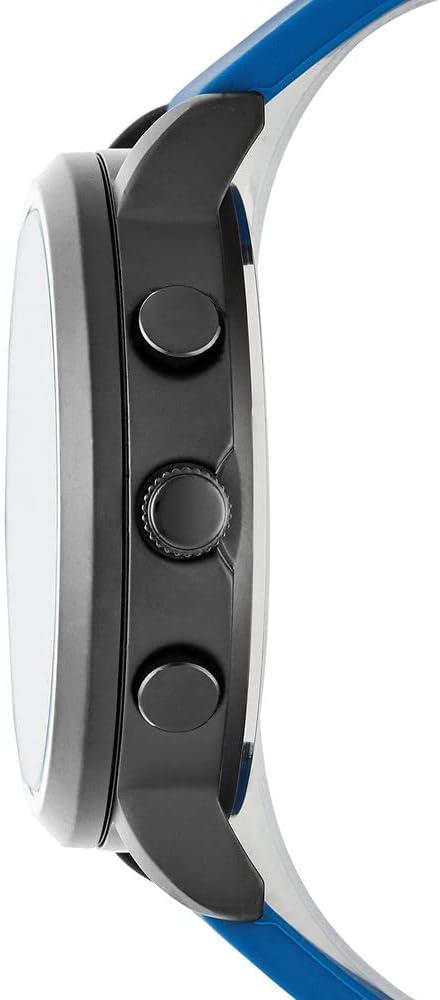 imageSkechers Mens Lawndale AnalogDigital Chronograph Watch Color Black Navy Model SR5072