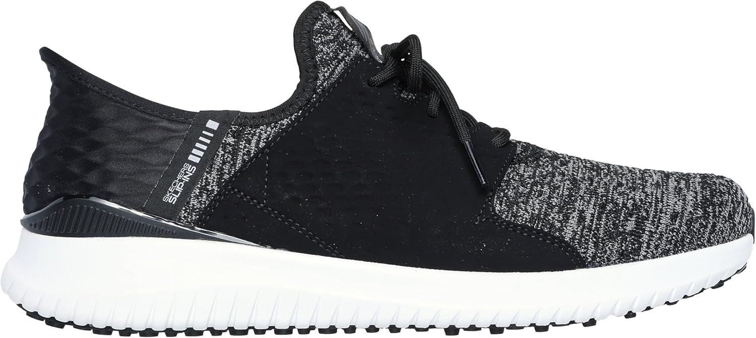 imageSkechers Mens Max 2 Rover Relaxed Fit Slipin Golf ShoeSneakerBlackWhite