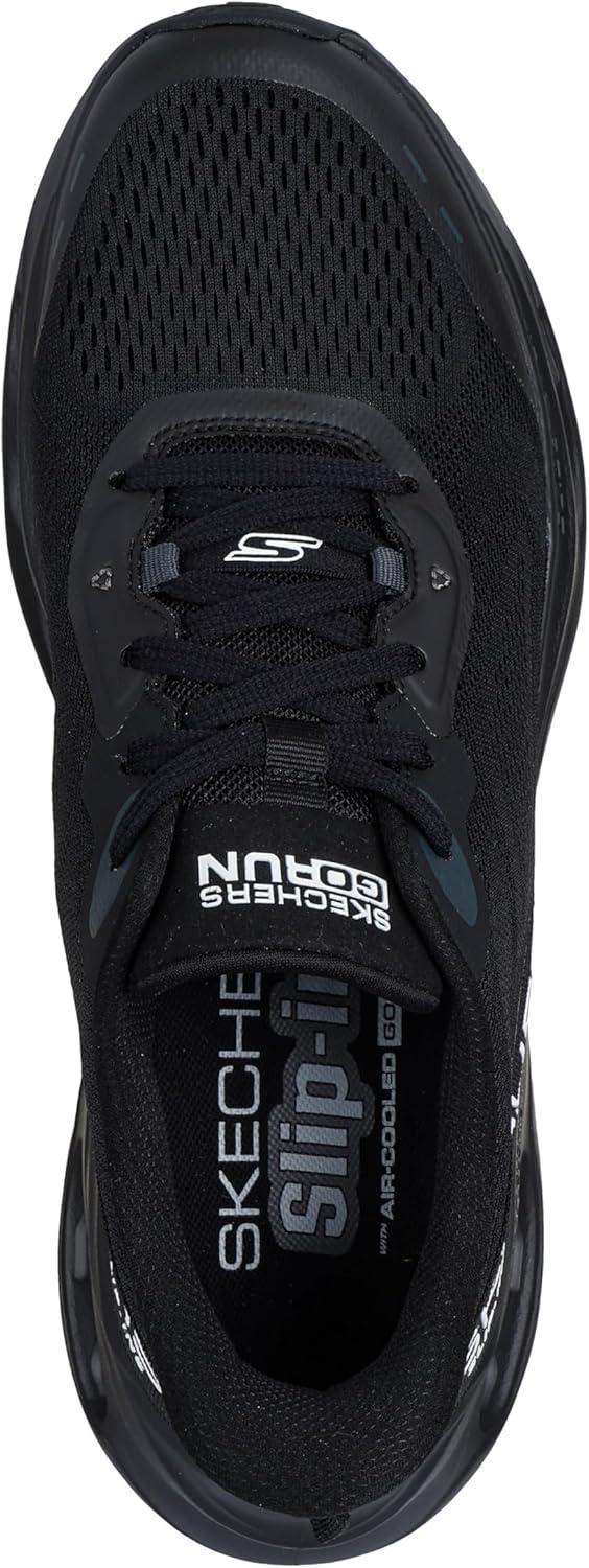 imageSkechers Mens Max Cushioning Glide Step Advert Hands Free SlipinsBlackBlack
