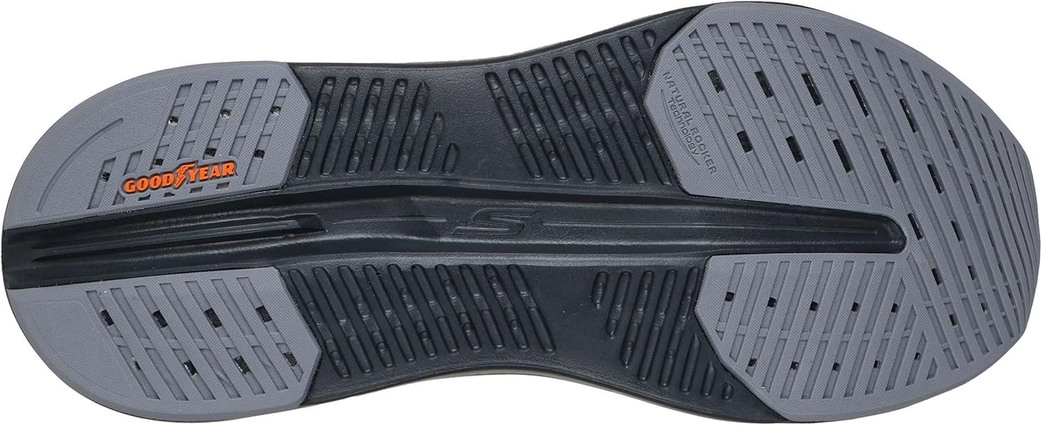 imageSkechers Mens Max Cushioning Glide Step Advert Hands Free SlipinsGrayBlack