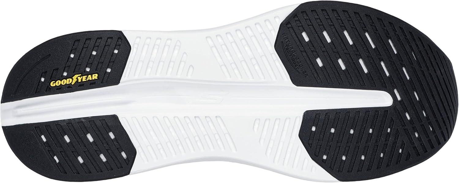 imageSkechers Mens Max Cushioning Glide Step Advert Hands Free SlipinsWhiteBlack
