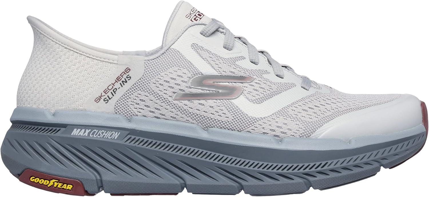 imageSkechers Mens Max Cushioning Premier 20 Ascendant II Hands Free SlipinsGrayCharcoal