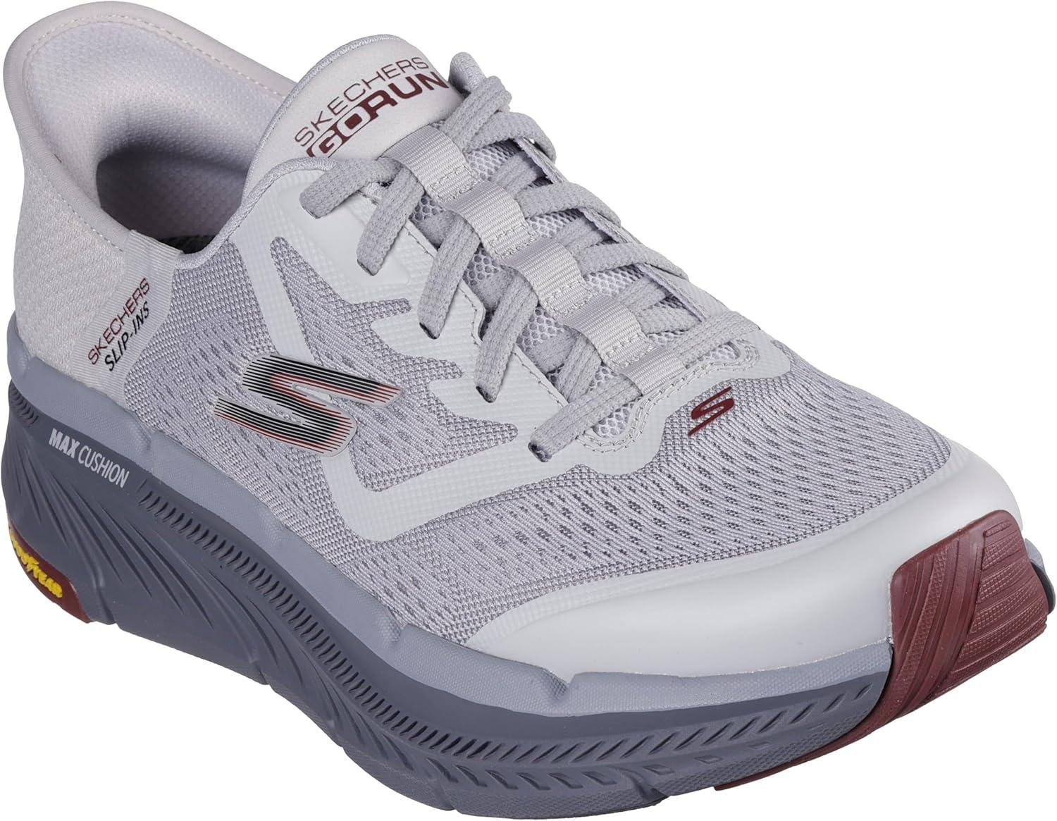 imageSkechers Mens Max Cushioning Premier 20 Ascendant II Hands Free SlipinsGrayCharcoal