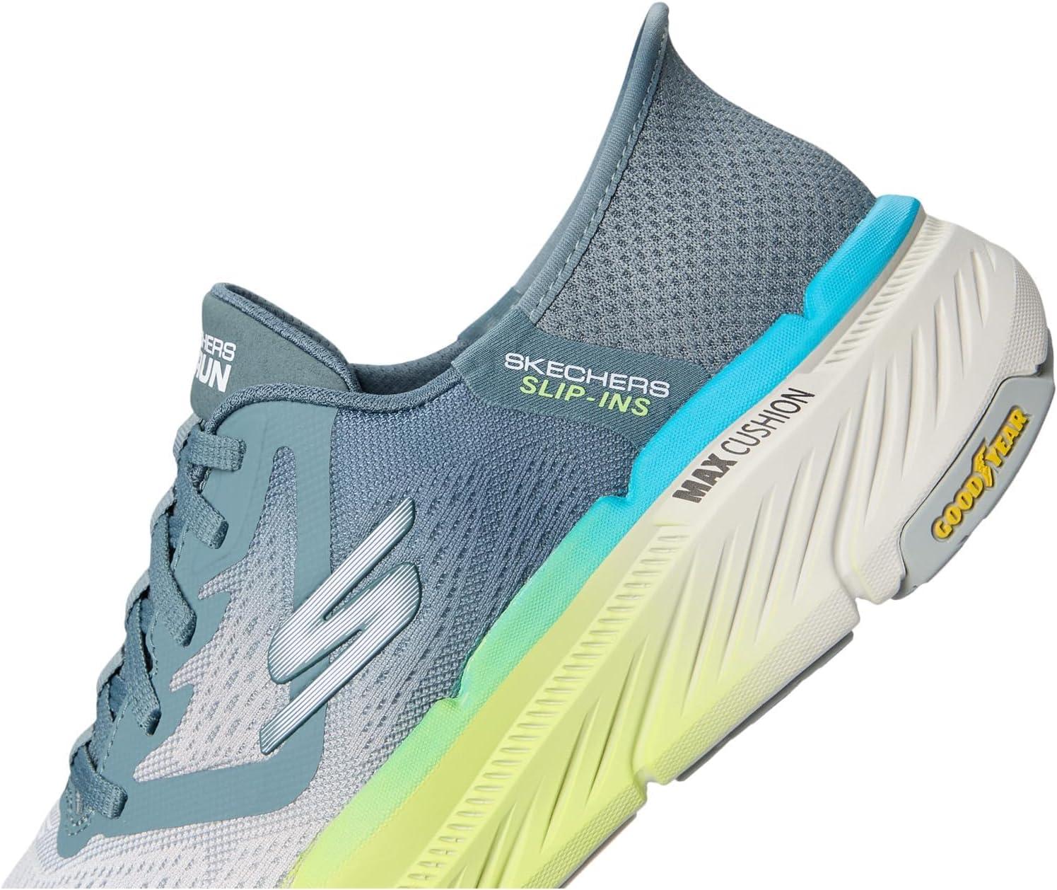 imageSkechers Mens Max Cushioning Premier 20 Ascendant II Hands Free SlipinsGrayMulti