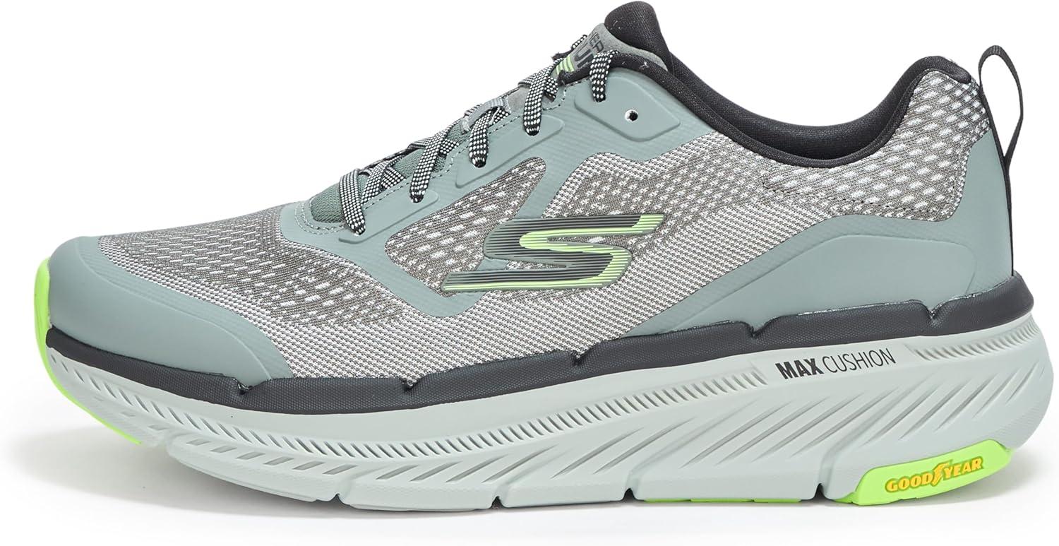 imageSkechers Mens Max Cushioning Premier Vantage 20GrayLime