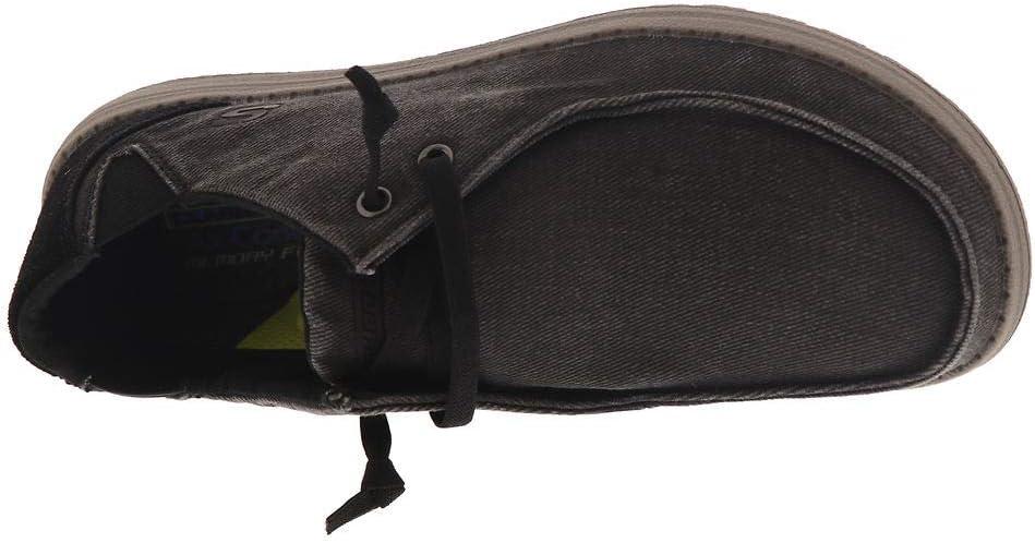 imageSkechers Mens MelsonRaymon Canvas Slip onBlack