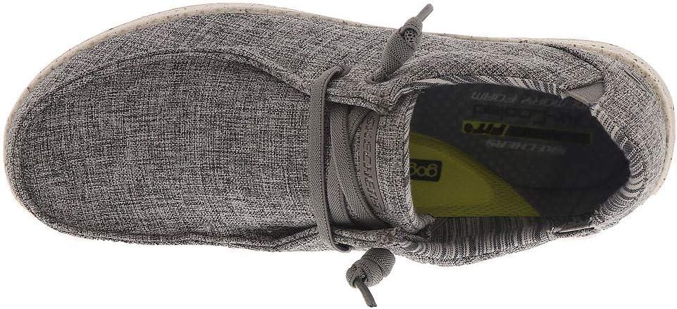 imageSkechers Mens MelsonRaymon Canvas Slip onGrey