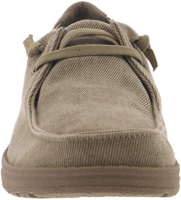 imageSkechers Mens MelsonRaymon Canvas Slip onTaupe