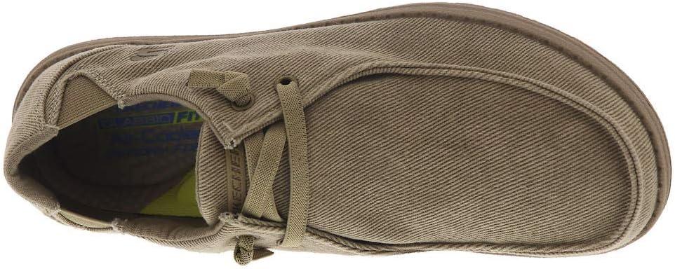 imageSkechers Mens MelsonRaymon Canvas Slip onTaupe