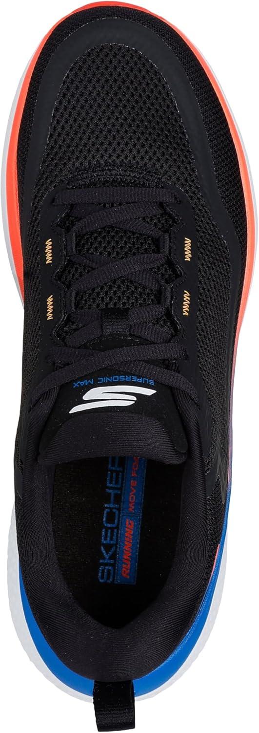imageSkechers Mens Mens Go Run Supersonic Max SneakerBlackMulti