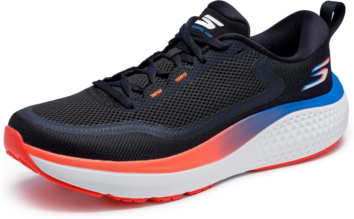 imageSkechers Mens Mens Go Run Supersonic Max SneakerBlackMulti