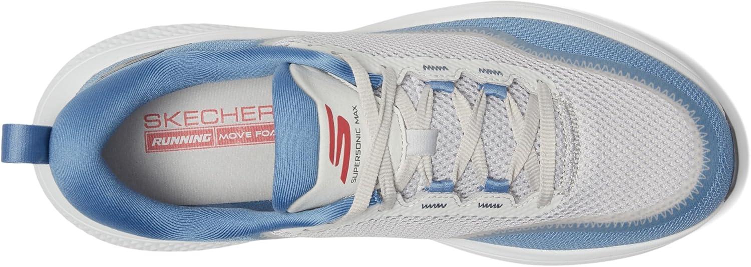imageSkechers Mens Mens Go Run Supersonic Max SneakerBlueGrey