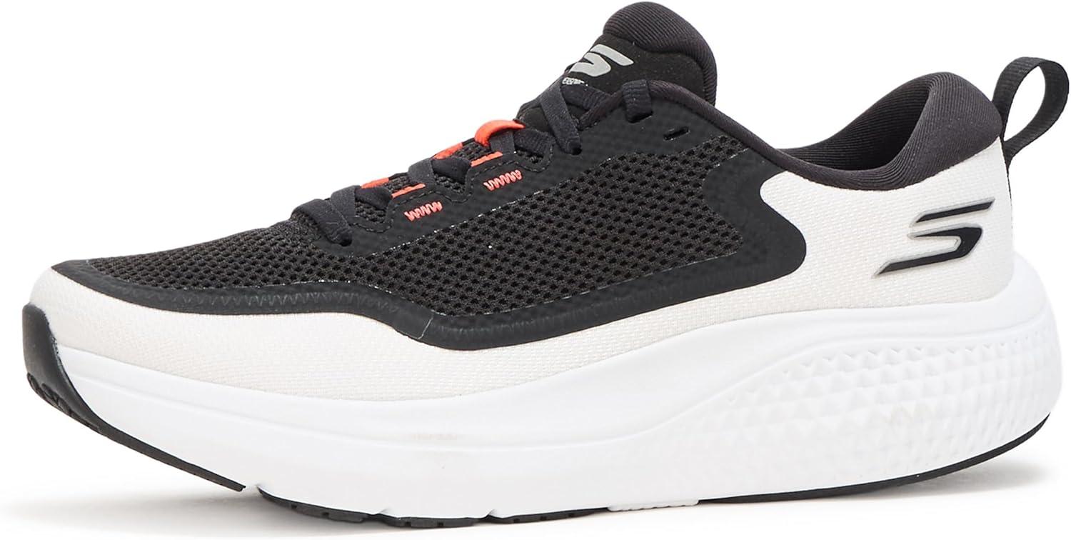imageSkechers Mens Mens Go Run Supersonic Max SneakerWhiteBlackOrange