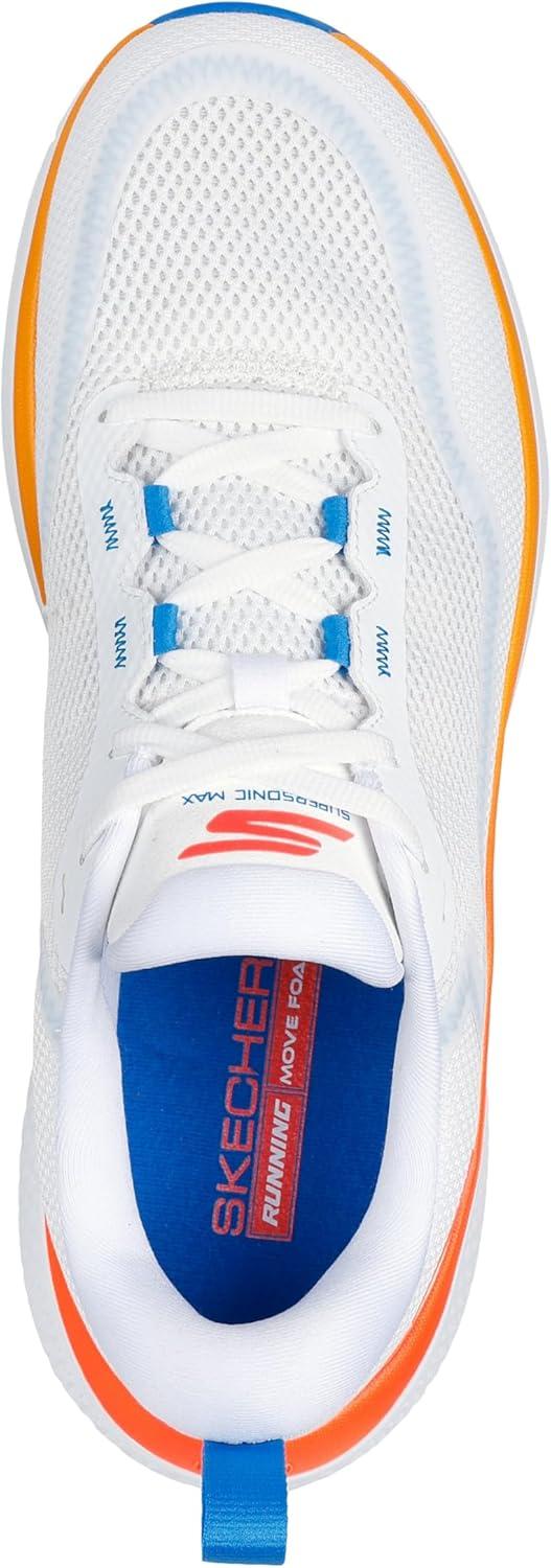 imageSkechers Mens Mens Go Run Supersonic Max SneakerWhiteMulti