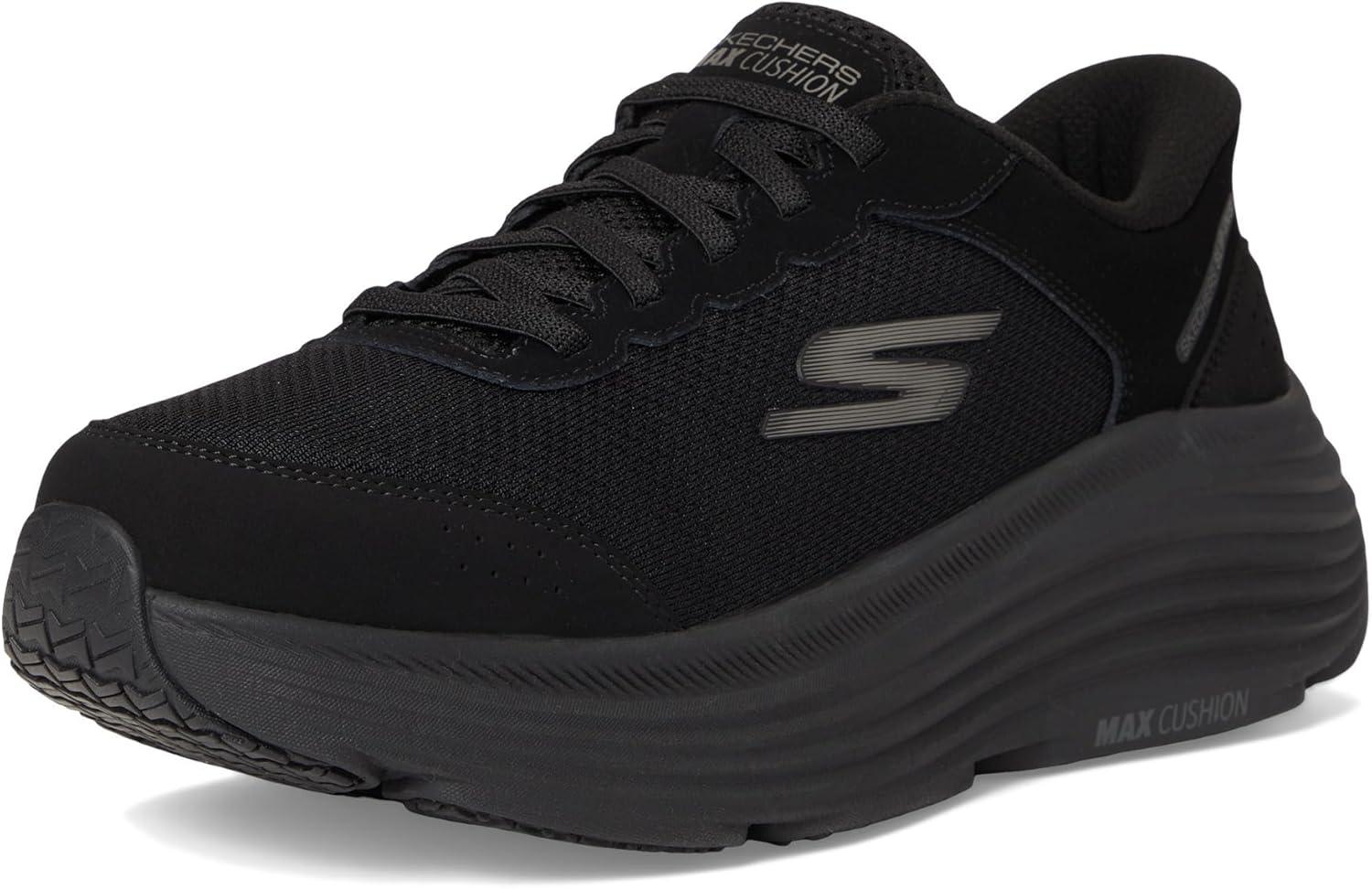 imageSkechers Mens Mens Hands Free Slipins Max Cushioning Endeavour Cardova SneakerBlackBlack