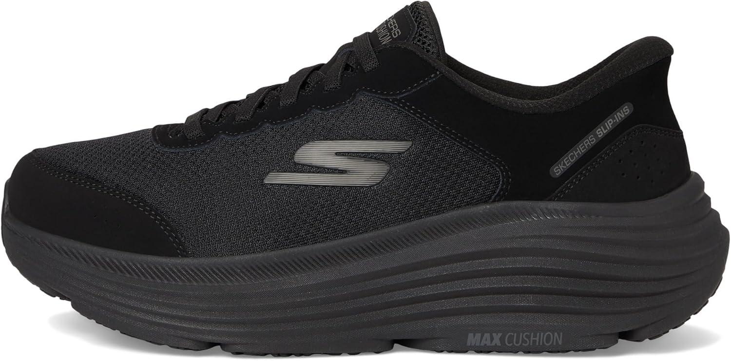 imageSkechers Mens Mens Hands Free Slipins Max Cushioning Endeavour Cardova SneakerBlackBlack