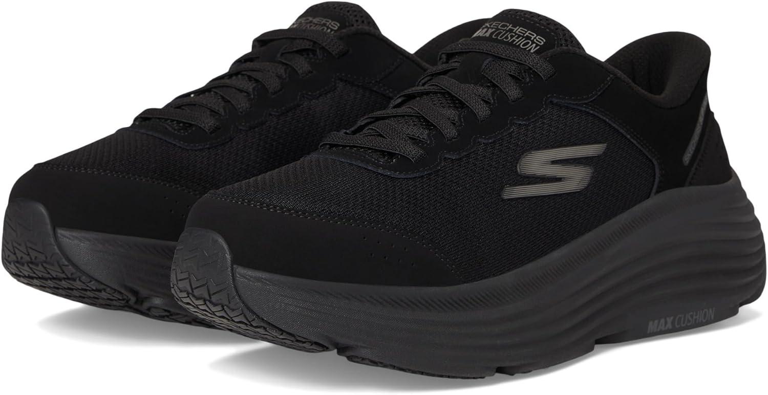 imageSkechers Mens Mens Hands Free Slipins Max Cushioning Endeavour Cardova SneakerBlackBlack